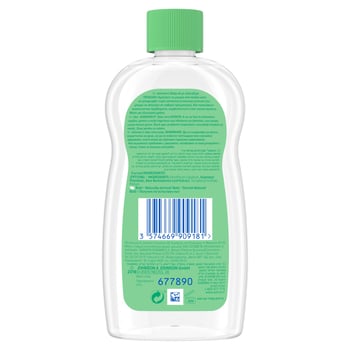 Johnson's Baby Oil Aloe Vera 300 Ml Yeşil