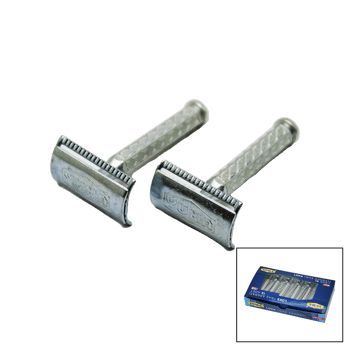 Yuma Ym-401 ( Lüx Dökme ) ( Metal Nikel & Klasik ) Traş Aparatı ( Jilet Takmalı )