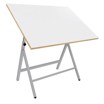 Ekonomik Ayaklı Tablalı Çizim Masası 80x120cm