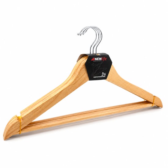 Newlife Clkn-141 ( 3pcs ) ( Hortumlu ) Ahşap Askı