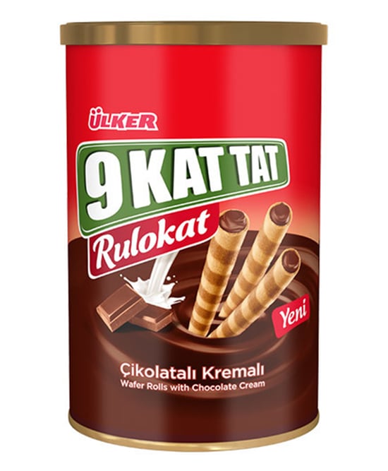 Ülker 9 Kat Tat Rulokat 170 gr Çikolatalı