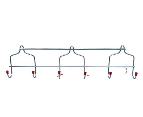 Kral Kr-01 Metal 6 Kollu Düz Duvar Askısı