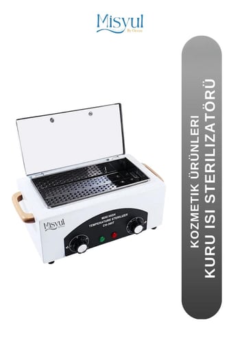 Misyul Yüksek Dereceli (220 Derece) Fırın Sterilize Makinesi Beyaz Mıs-2165