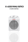 Luxell Fanlı Isıtıcı 2000 Watt Ks-6335t