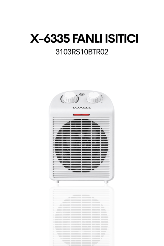 Luxell Fanlı Isıtıcı 2000 Watt Ks-6335t