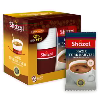 Shazel Ofis Seti 7 Gr Türk Kahvesi Sade