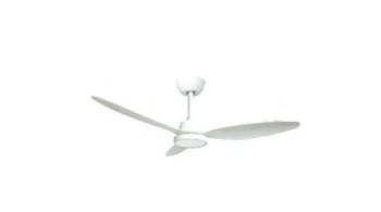 Vanti 132cm ( 52inç ) Led Işıklı Dekoratif Tavan Vantilatörü 40w Uzaktan Kumandalı 3 Pervane Beyaz
