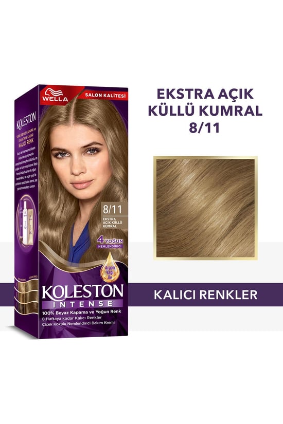 Koleston İntense 8/11 Ekstra Açık Küllü Kumral Saç Boyası