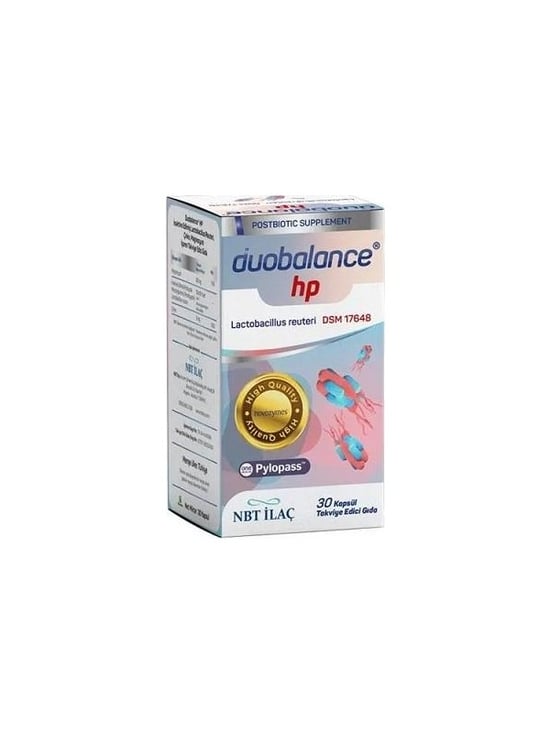 Nbt Life Duobalance Hp 30 Kapsül Takviye Edici Gıda