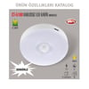 Cata 4000k Sensörlü Kablosuz Led Cabinet Mıknatıslı Ct-5180