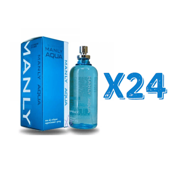 Manly Aqua Edc 125 Ml Erkek Parfüm 24 Adet
