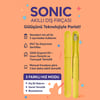 Sonic Smart Diş Fırçası ve 1 Adet Yedek Başlık Sarı