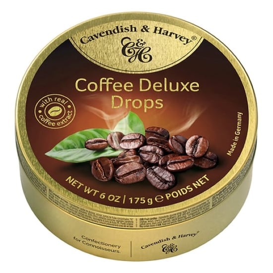 Cavendish & Harvey Coffee Deluxe Drops (Kahveli) 175gr