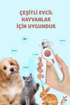 Ata Home Işıklı Kedi Köpek Tırnak Makası Pet Evcil Hayvanları Için Korumalı Led'li Törpülü Tırnak Makası