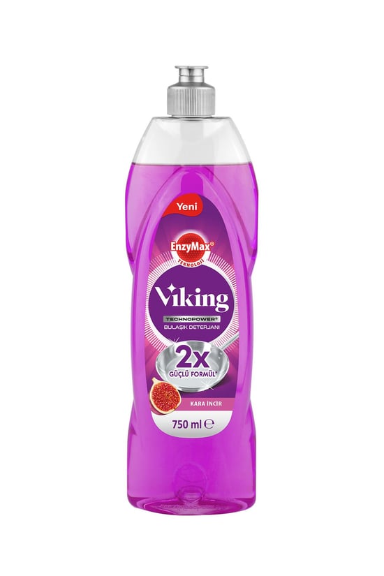 Viking Technopower Bulaşık Deterjanı Kara İncir 750 Ml