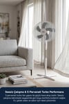 Sinbo Sf-7704 Ayaklı Vantilatör 16 İnç 35w Sessiz Fan 3 Kademeli Yükseklik Ayarlı Ev Tipi
