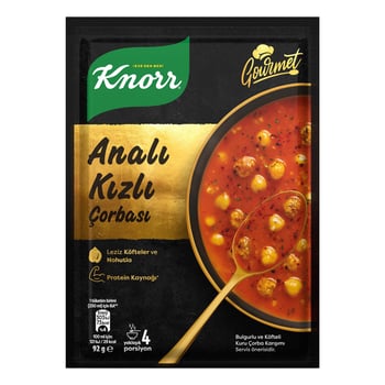 Knorr Gurme Çorba Anadolu Analı Kızlı 92gr