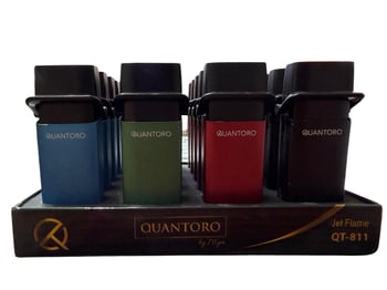 Quantoro Metal Gövdeli Jet Çakmak *20 Qt811*20