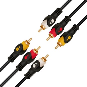 1.5 Metre 3rca-3rca Kablo