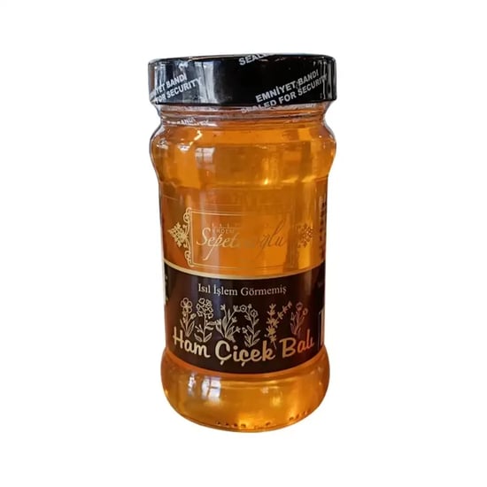 Kastamonu Meşhur Sepetçioğlu Doğal Ham Çiçek Balı 400g (ısıl İşlem Görmemiş)