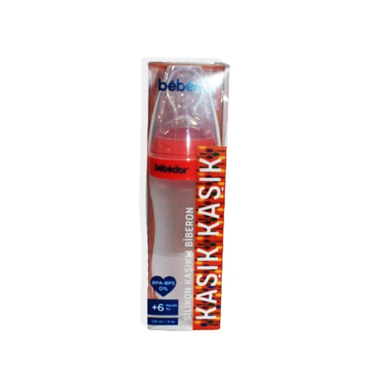 Bebedor Silikon Kaşıklı Biberon 6+ 120ml Kod:7509