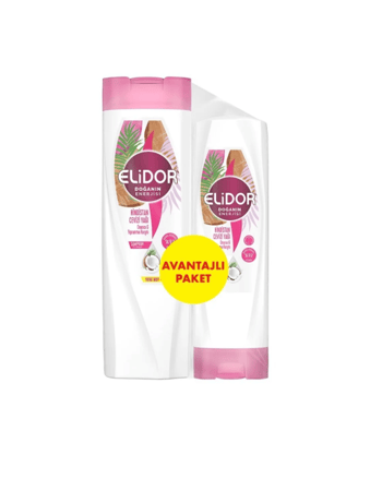 Elidor Hindistan Cevizi Şampuan 400 Ml + Saç Kremi 200 Ml