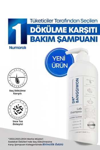 Dr Banggıwon Lab Dökülme Karşıtı Yeniden Yapılandırıcı Bakım Şampuanı Kuru ve Normal Saçlar için 17 Tip Amino Asit Içeriği 1000 Ml