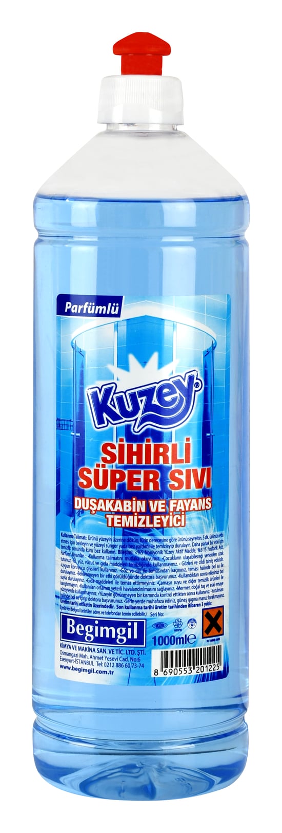 Kuzey Derz Arası Temizleyici Sihirli Sıvı Yedek 1000 ml