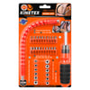 Kinetex Ktx-3451 ( 43pcs ) ( Silikon Sap ) Akrobat Uzatmalı Tornavida Bits Seti ( Manyetik Uç Tutucu )