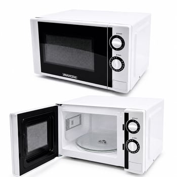 Awox P20 ( Beyaz ) ( 5 Güç Kademesi & Modern Ön Panel ) ( Beyaz ) Mikrodalga Fırın ( Buz Çözme Özelliği ) ( 20lt & 700w )