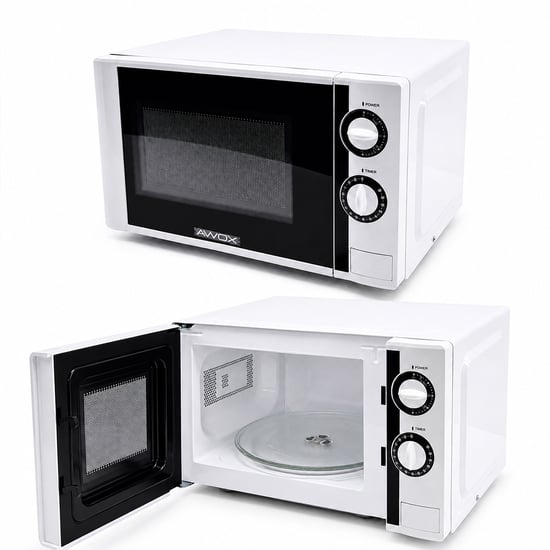 Awox P20 ( Beyaz ) ( 5 Güç Kademesi & Modern Ön Panel ) ( Beyaz ) Mikrodalga Fırın ( Buz Çözme Özelliği ) ( 20lt & 700w )