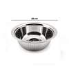 Yakut-10793 ( 28cm ) ( Kulpsuz ) Paslanmaz Metal ( Sepet ) Süzgeç