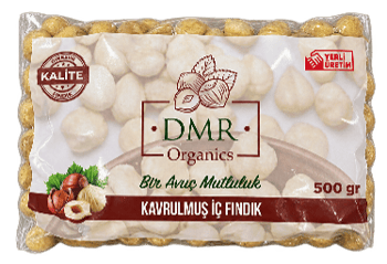 Dmr Organıcs Kavrulmuş Vakumlu İç Fındık 500 Gr