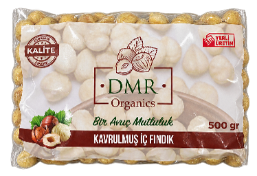Dmr Organıcs Kavrulmuş Vakumlu İç Fındık 500 Gr