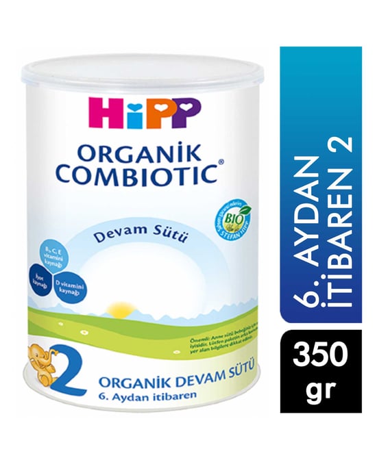 Hipp Organik Combiotic Bebek Devam Sütü 350 G 6. Aydan İtibaren 2