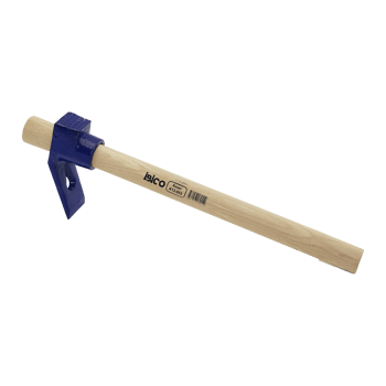 K13-055 293/s ( 400gr ) (kırmızı & Lacivert) Keser (yekpare & Boyalı) (ahşap Saplı= 40cm) (sıcak Alaşımlı Dövme Çelik)