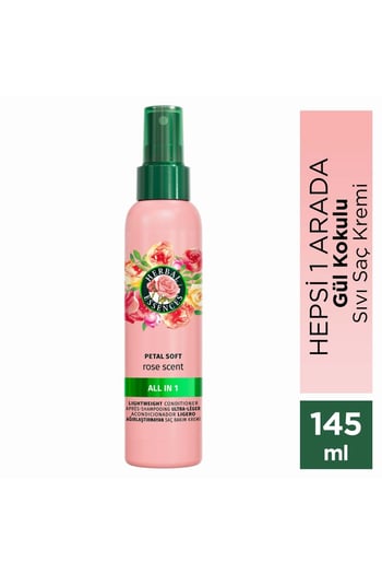 Herbal Essences Kadifemsi Yumuşaklık Gül Kokulu Hepsi Bir Arada Ağırlaştırmayan Sıvı Saç Kremi 145ml