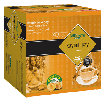 Shiffa Home Slim Kayısılı Çay 40 Adet