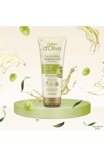 D'olive Organik Zeytinyağlı 250ml Krem 1 Adet