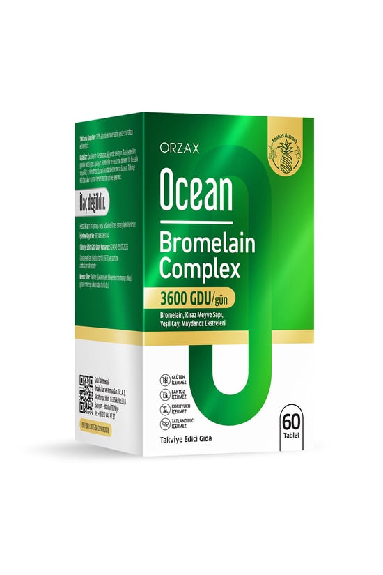 Ocean Bromelain Complex 60 Kapsül 