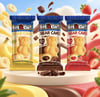 Let İt Go Çikolata Aromalı Sos Dolgulu Ayıcık Kek 25gr *12*12