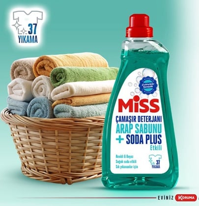 Miss Sıvı Çamaşır Deterjanı 1500 Ml X6