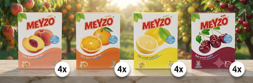 Meyzo Toz İçecek Mix Paket 16 Paket (16x24)