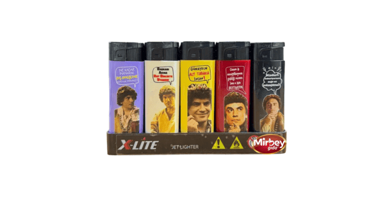X-lite Baskılı Resimli Figürlü Çakmak *50 Pcs
