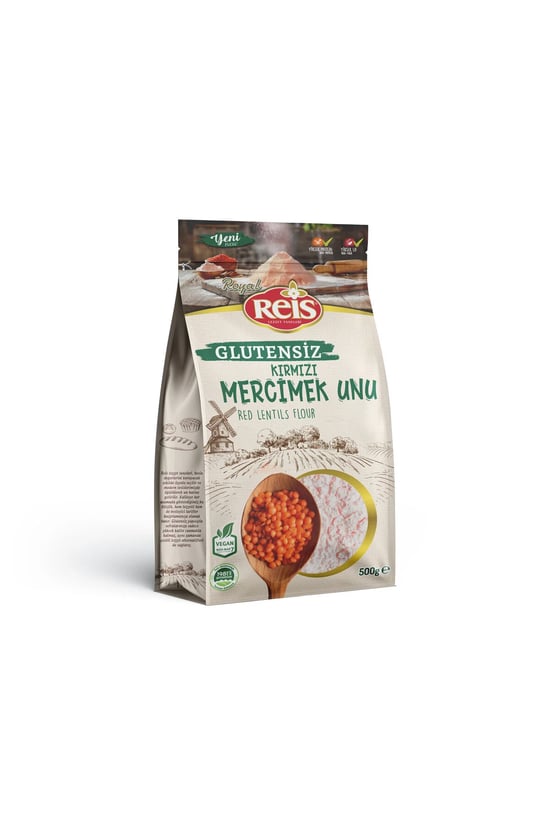 Reis 500gr Glutensiz Kırmızı Mercimek Unu