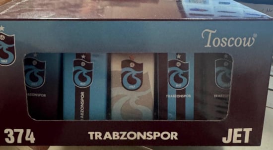 Toscow 374 Jet Trabzonspor Lisanslı Çakmak