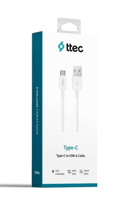 Ttec 2DK12B Usb-Type-C 120cm Şarj Kablosu