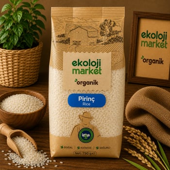 Organik Pilavlık Pirinç 750 Gr.