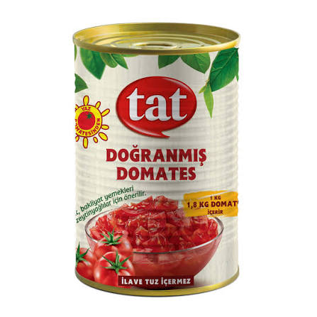 Tat Domates 400gr Doğranmış