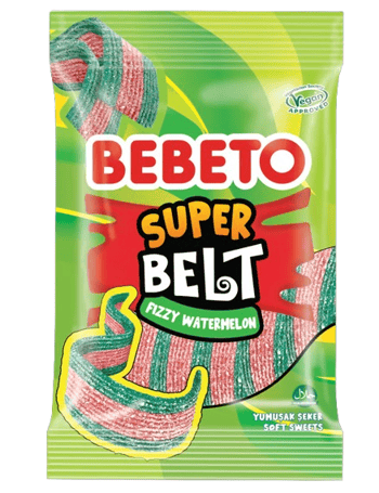 Bebeto Super Belt Karpuz 135 Gr Licorice